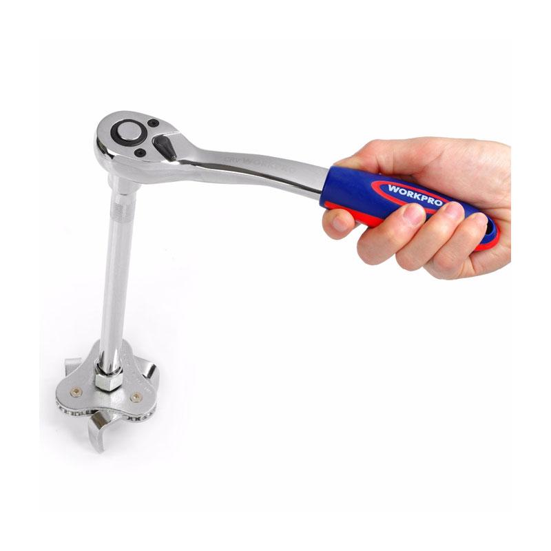 Bộ dụng cụ 123 chi tiết Workpro W003025