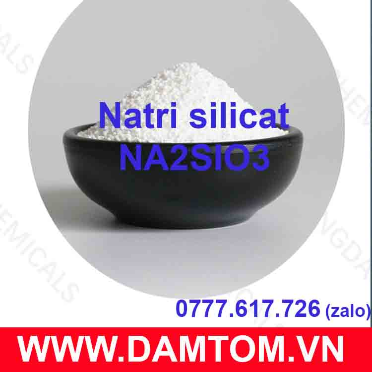 Natri silicat - NA2SIO3.5H2O - Phân Silic tan (gói 1kg)