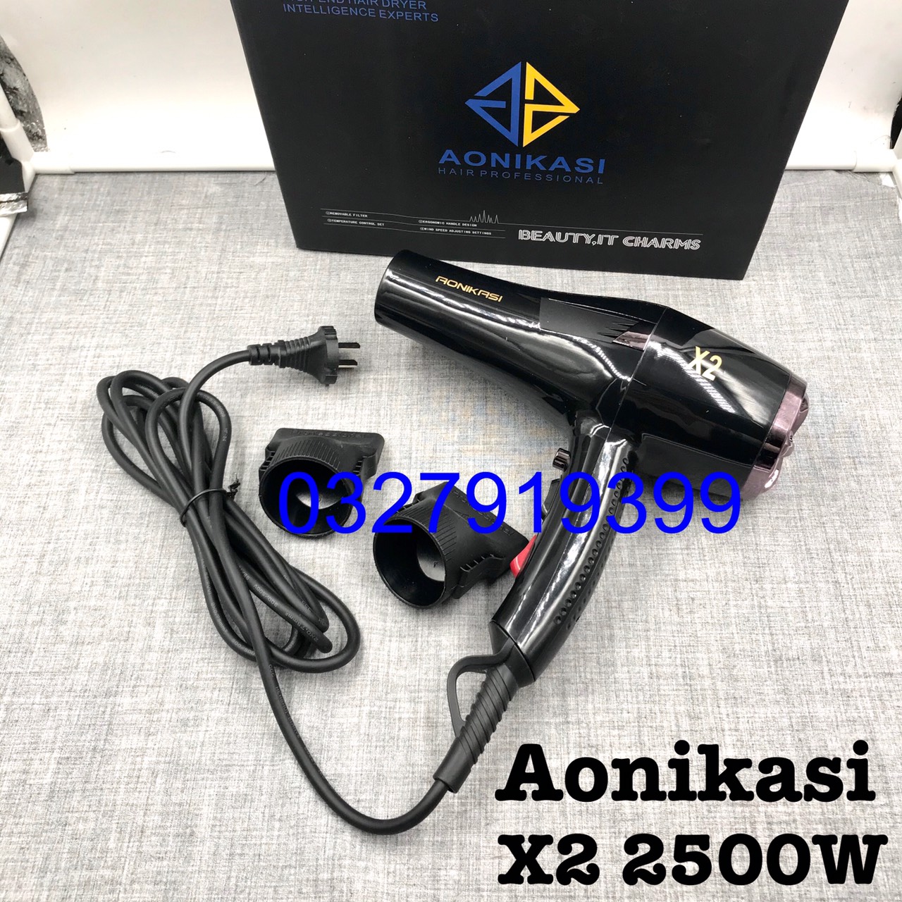 Máy sấy tóc cao cấp AONIKASI X2 2500W