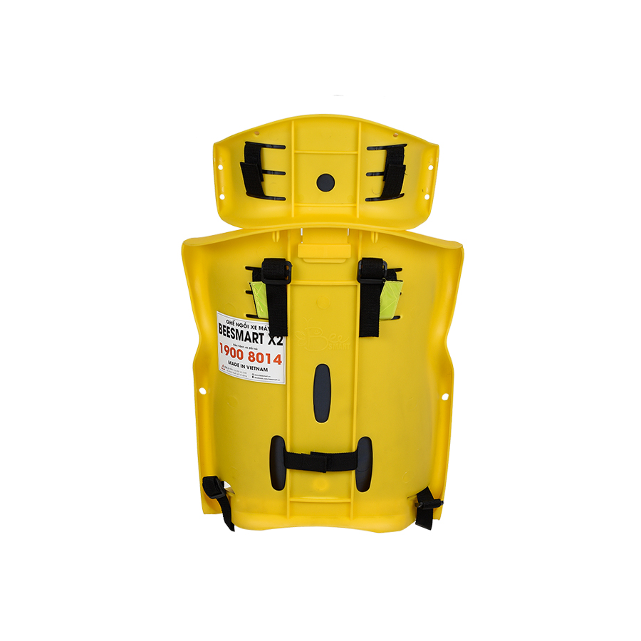 Beesmart X2 - Ghế Ngồi Lắp Sau Màu Vàng