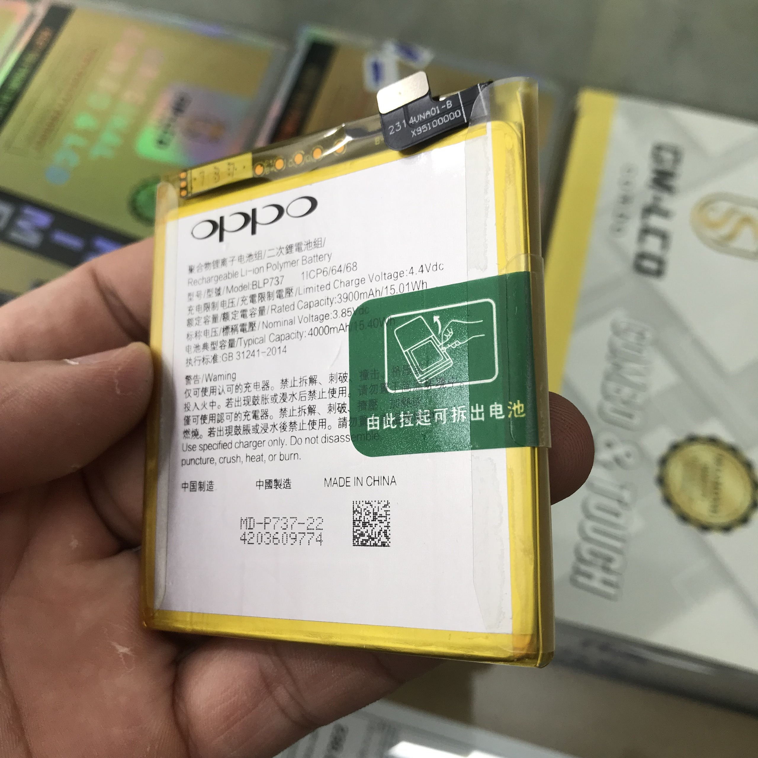 Pin Oppo Reno 2F CPH1989 BLP737 bảo hành đổi mới