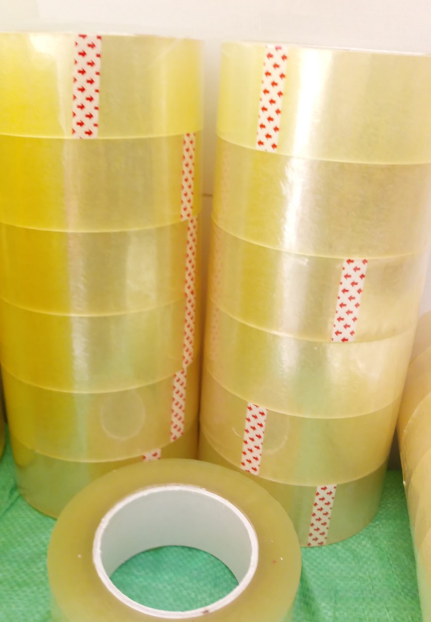 Com bo 6 cuộn băng dính 2,4kg  lõi xiêu mỏng