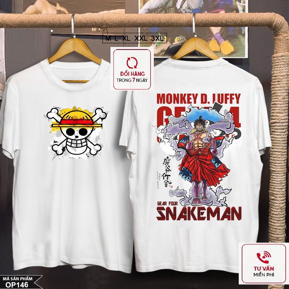 [HCM]Áo Thun monkey luffy Cực Độc | Áo Đảo Hải Tặc Zoro One Piece Tshirt