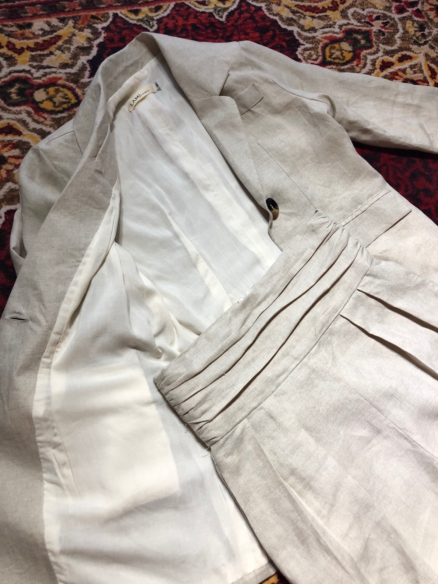 BLAZER LINEN PREMIUM