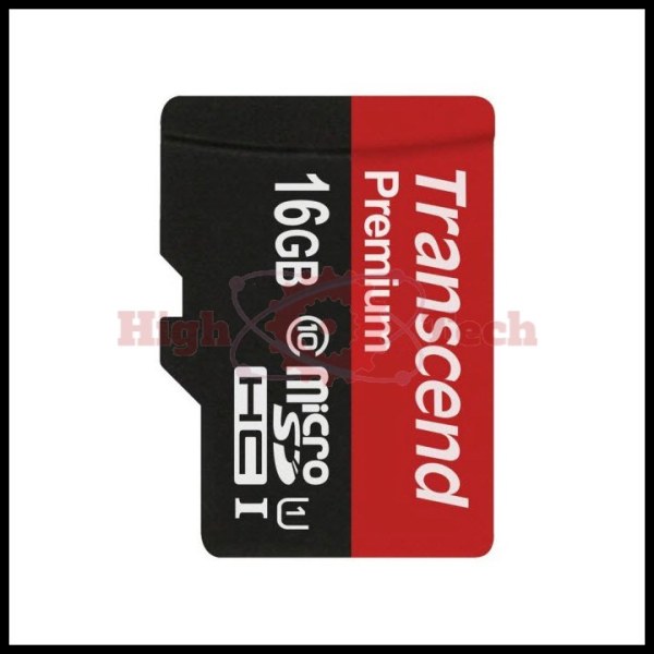 Thẻ nhớ microSDHC Transcend 16GB Premium upto 90MB-s