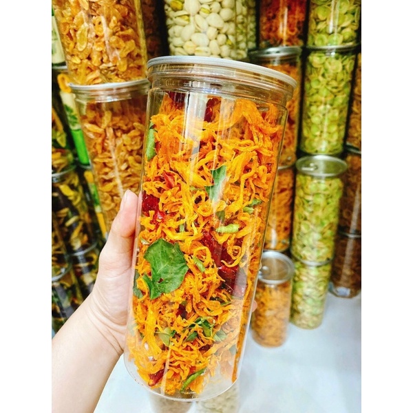[HCM]KHÔ GÀ LÁ CHANH PET 300G