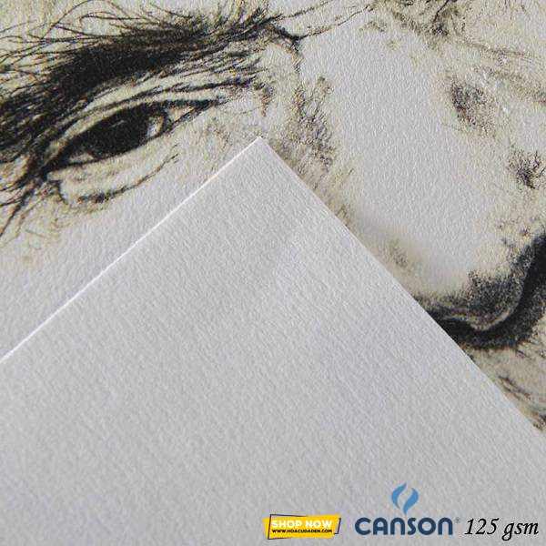 Giấy Vẽ Canson® 125gsm A4/A3 Pháp