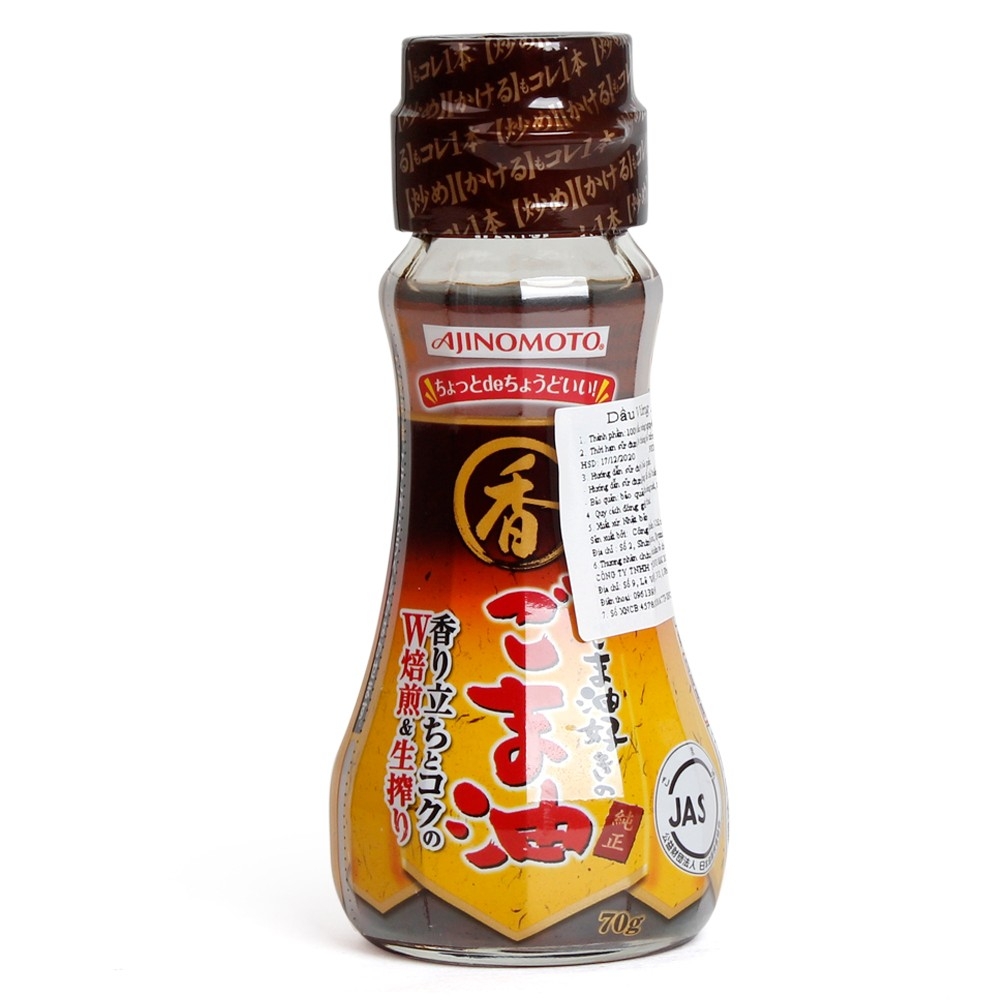 Dầu Mè Ajinomoto 70g - Hàng Nhật