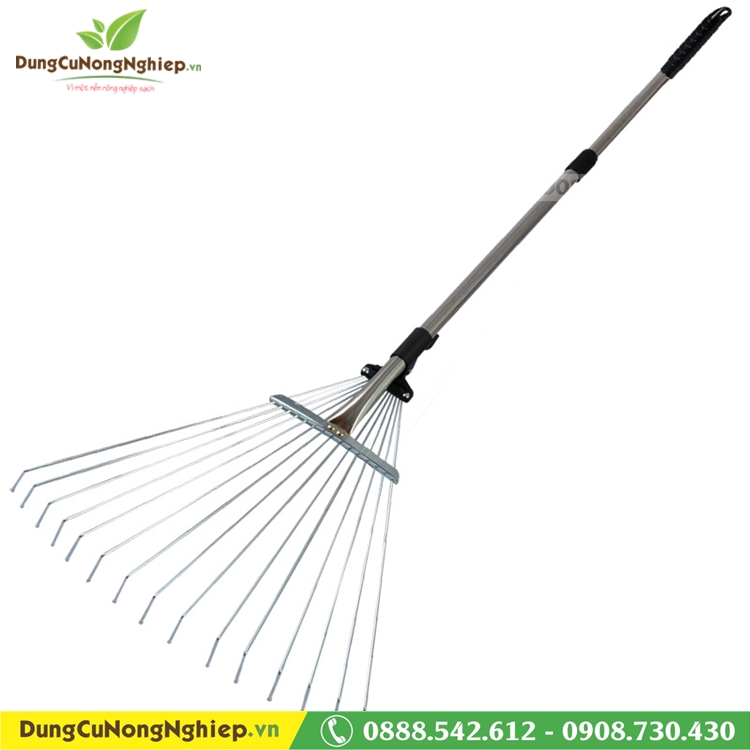 Cào lá cào rác xếp gọn 15 răng thép