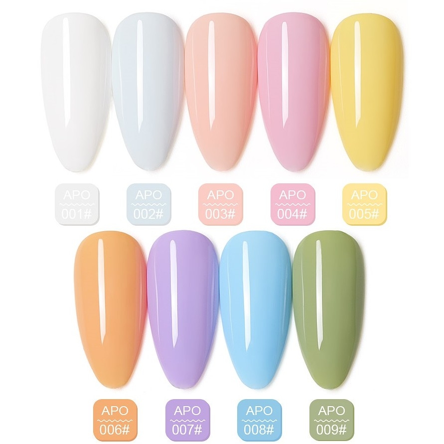 Sơn gel AS - hàng loại 1 - APO pastel - ST123