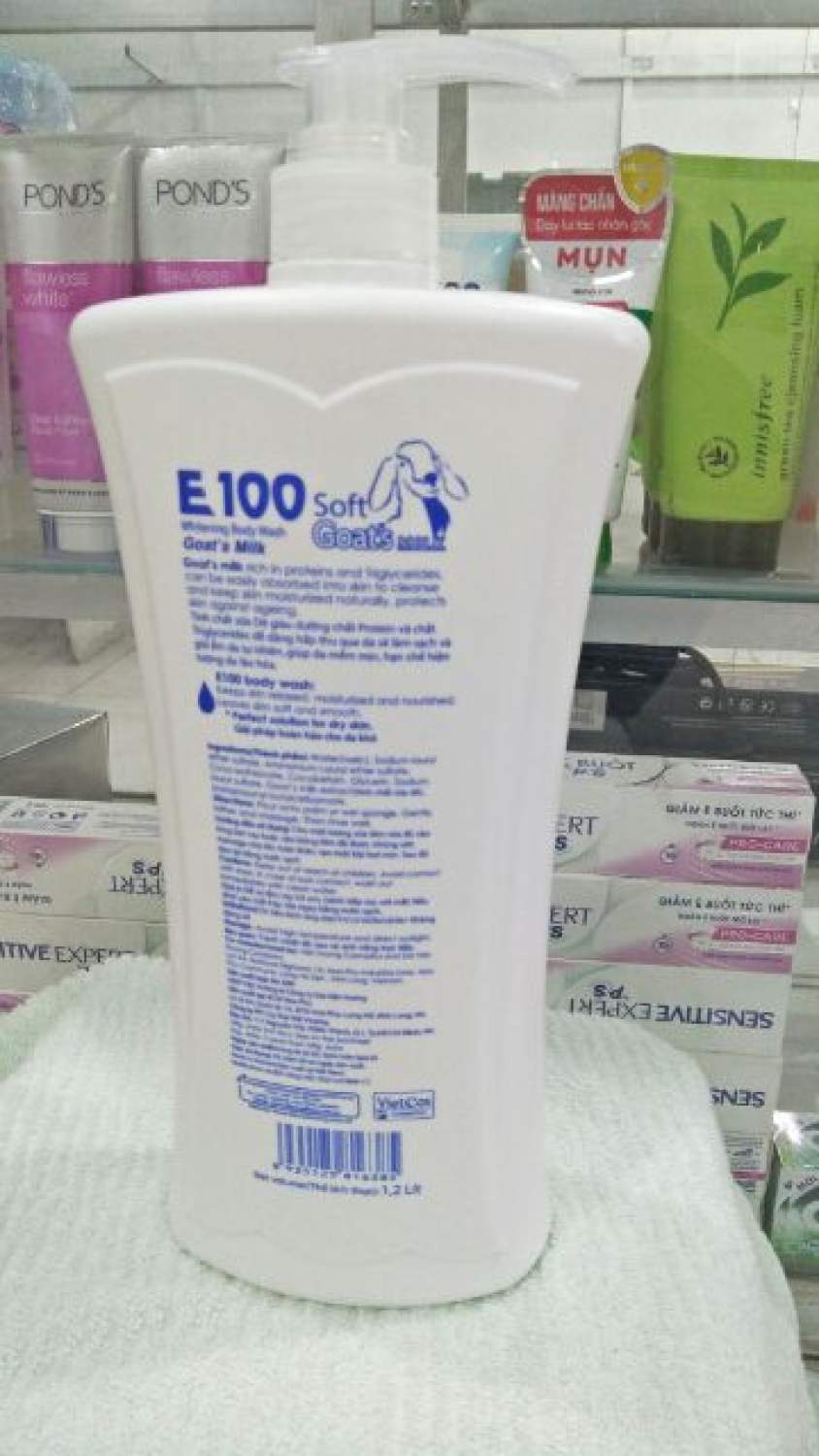 Sữa tắm trắng da E100 (1,2ml)