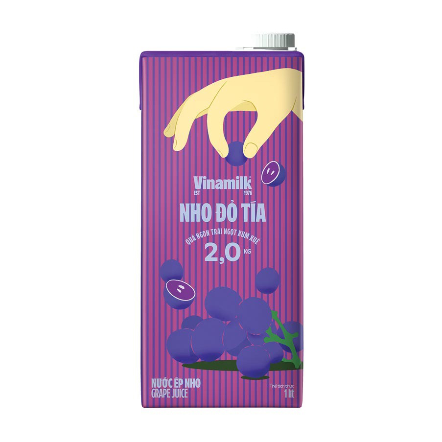 Nước ép Vfresh hộp 1L (Nhiều mùi)