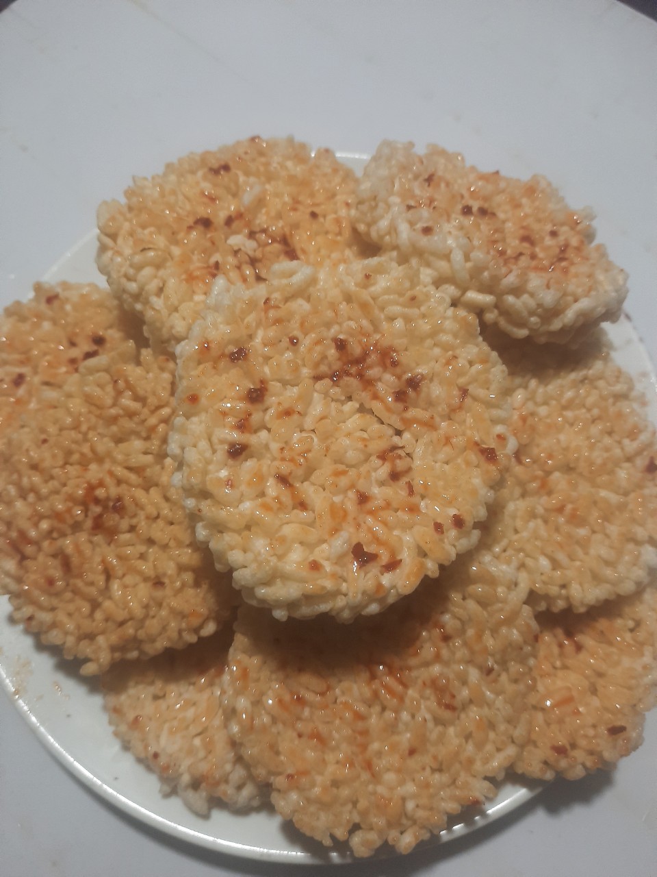 Cơm cháy tròn chưa chiên Lasham