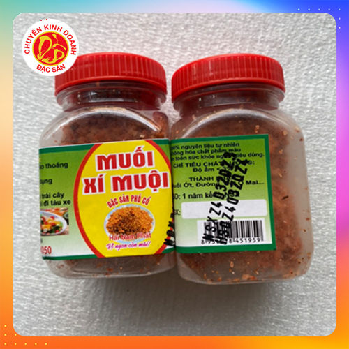 Muối xí muội - món muối gia vị ngon hấp dẫn