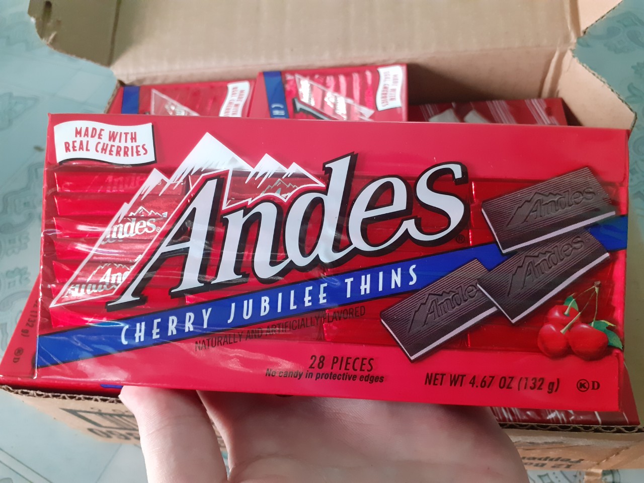 Socola Andes Mỹ 132g