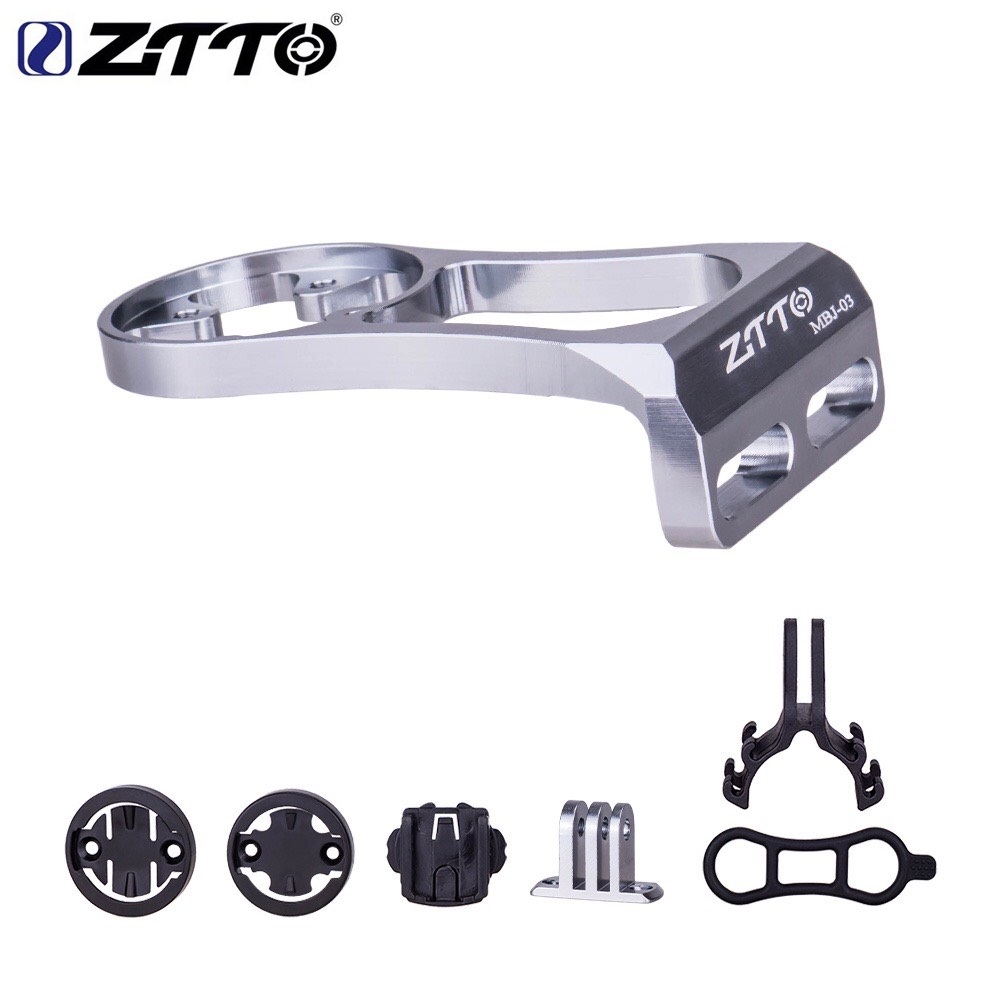 Giá bắt đồng hồ xe đạp cho Cateye, Garmin kèm gá treo đèn - Nhãn hiệu ZiTTO