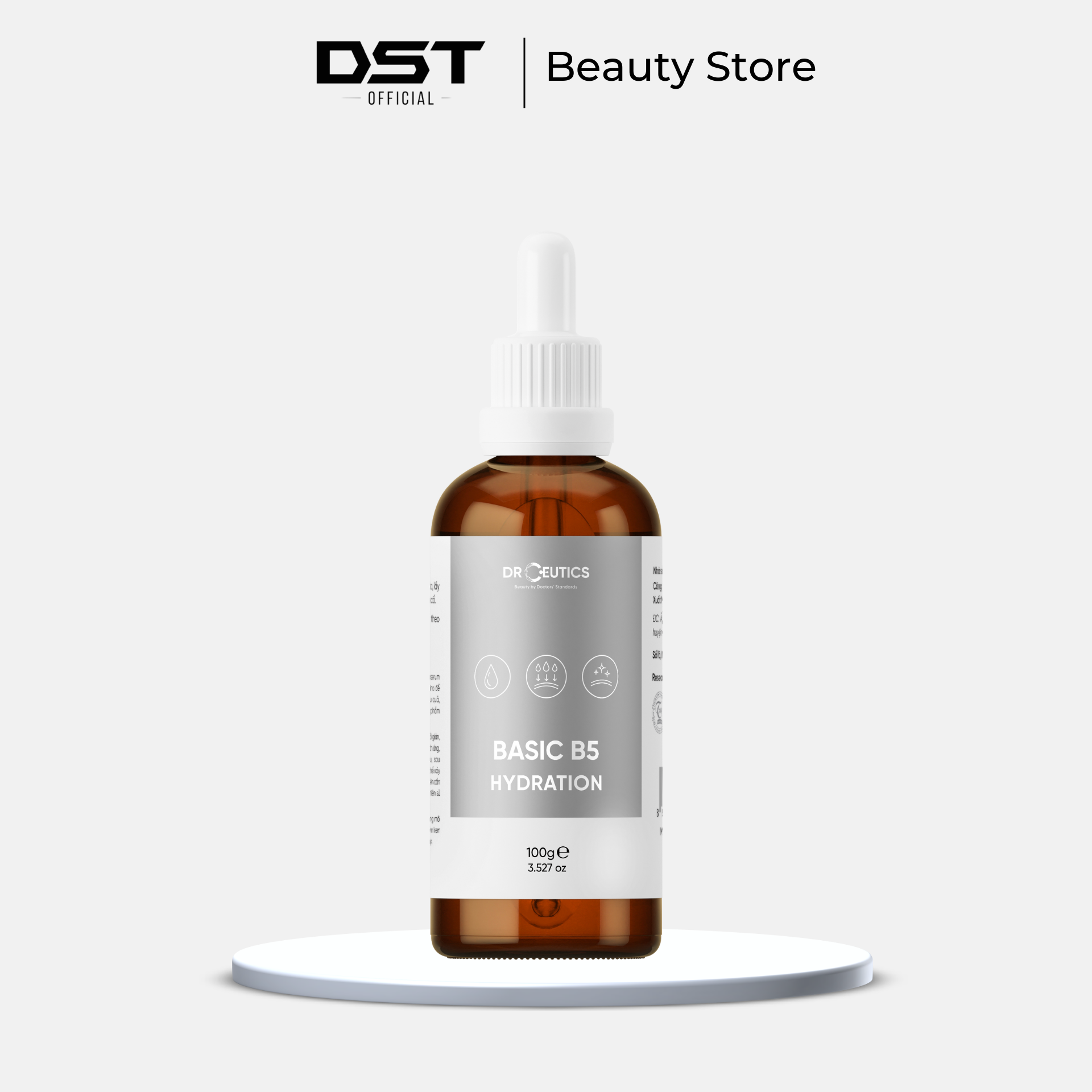 Tinh Chất B5 Basic Hydration DrCeutics Cho Da Dầu Mụn