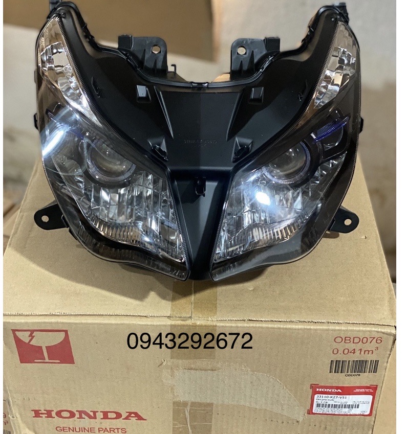 Pha Đèn Air Blade 125 ( 2014 > 2015 ) Honda ( 33110K27V51 )