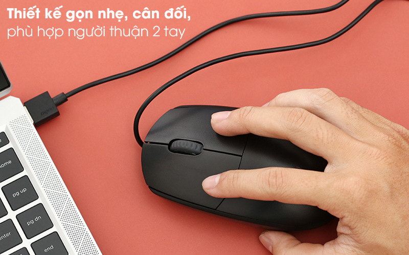 Chuột có dây RAPOO N100 - Hãng phân phối chính thức