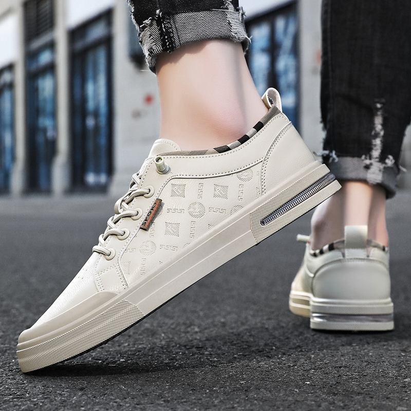 Giày Sneaker Giày Da Nam HOTTREAND