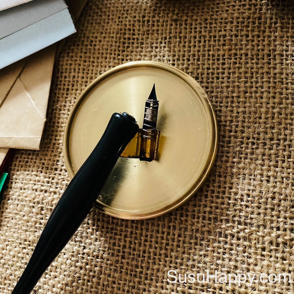 Lò Xo Giữ Mực Cho Ngòi Quản Viết Calligraphy