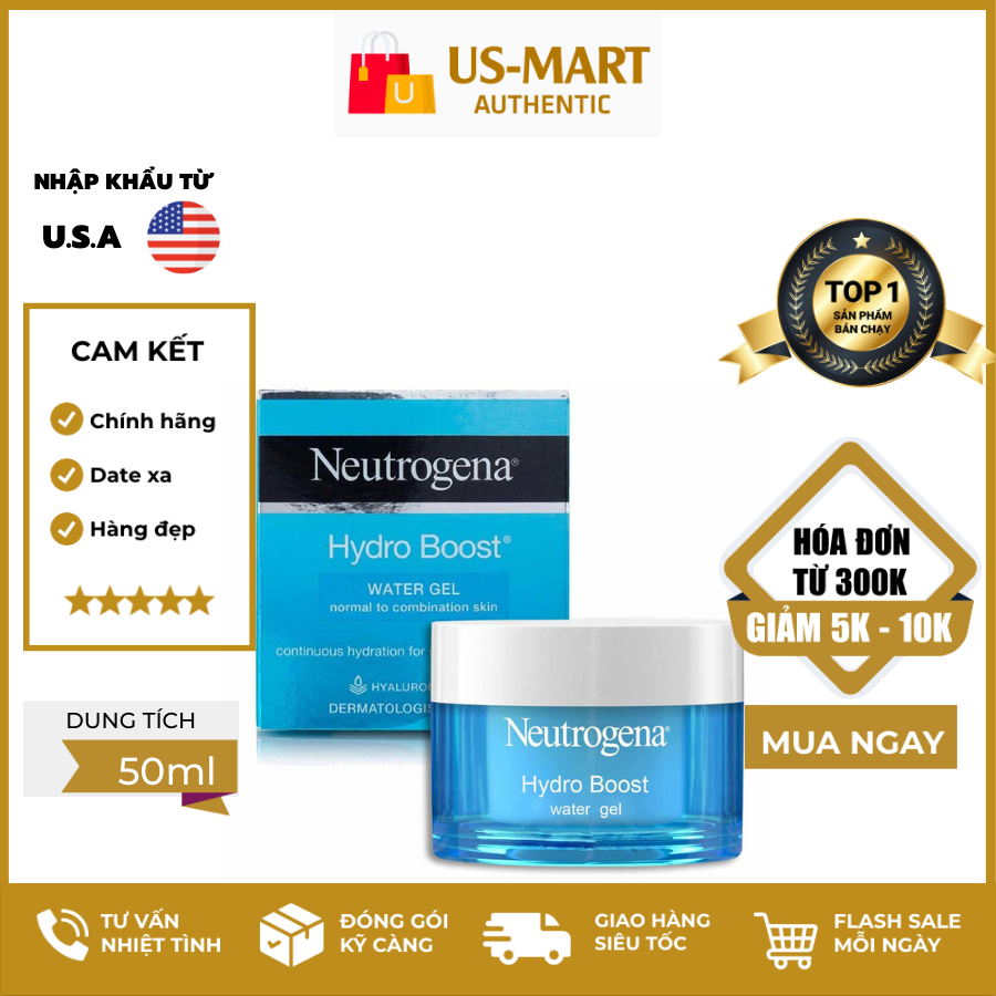 [HCM]Kem Dưỡng Da Neutrogena Hydro Boost Gel