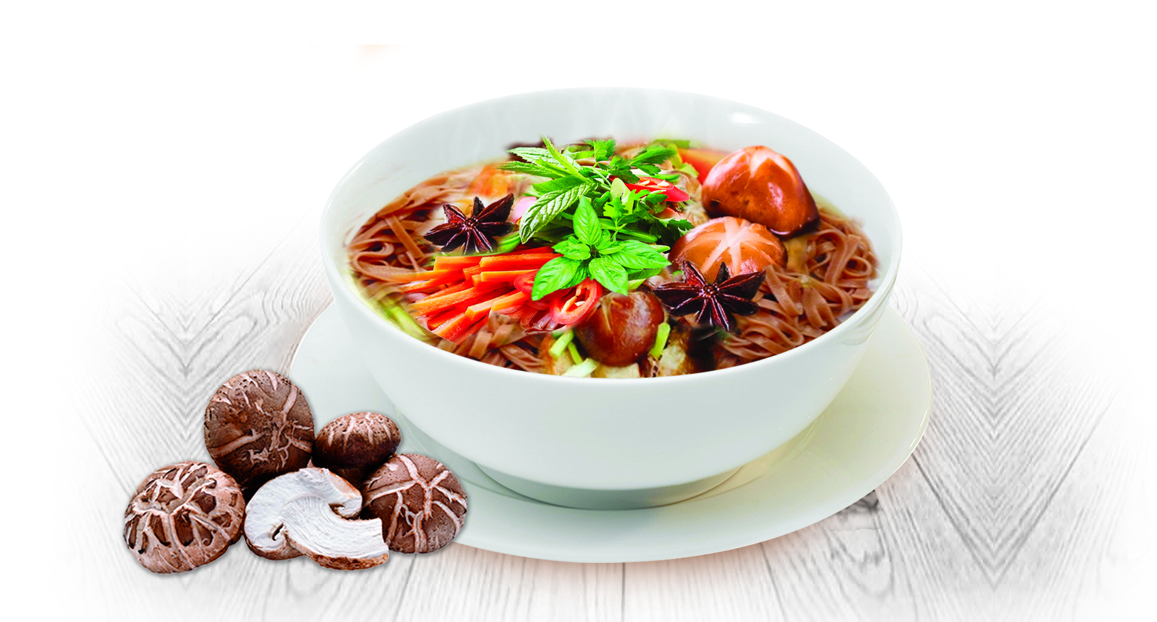 PHỞ CHAY GẠO LỨT NẤM HƯƠNG BÍCH CHI (GÓI)