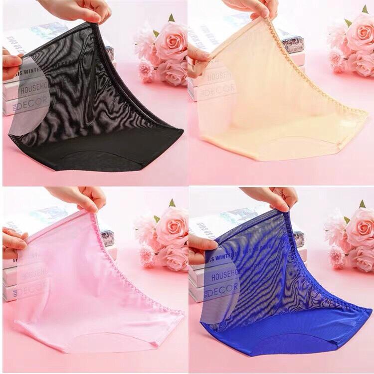Set 05 Quần Chip Tàng Hình Lưới Mỏng Mịn. [69A79]