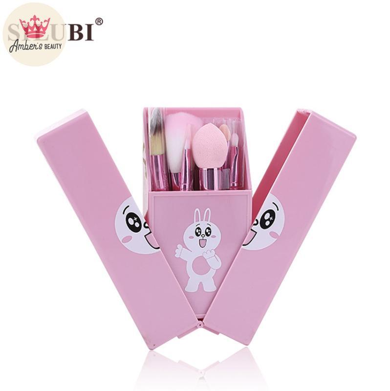 Bộ Cọ Trang Điểm 7in1 Thỏ Cony Dễ Thương L0827