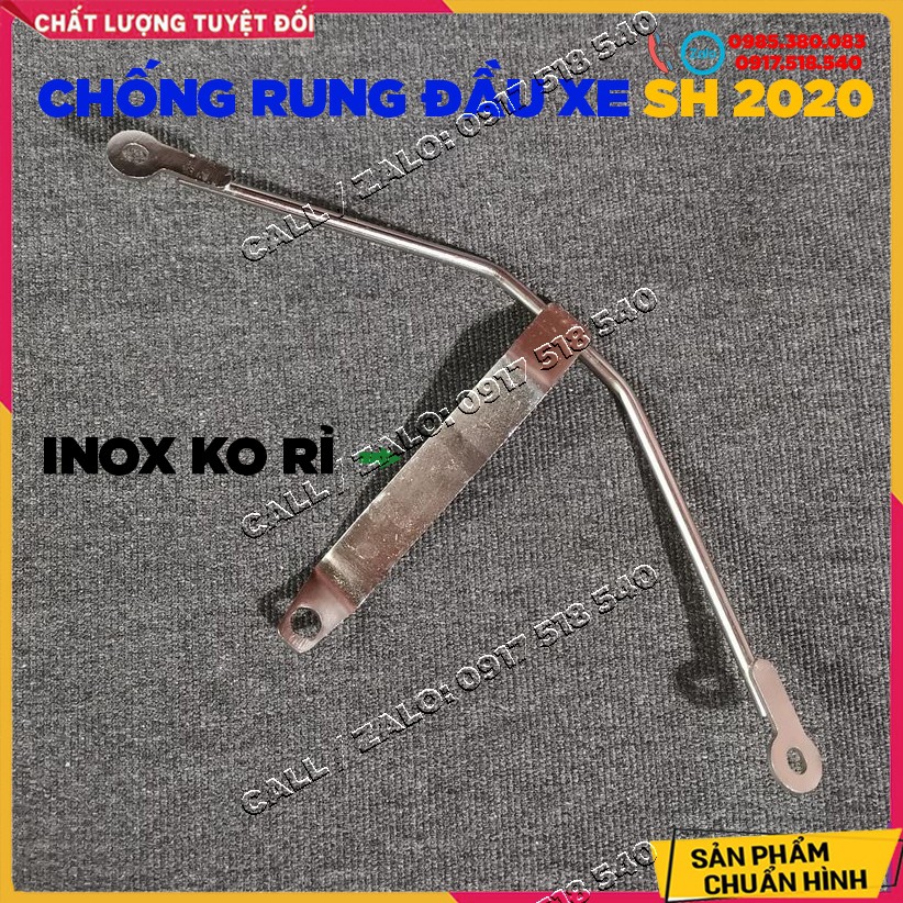 Chống Rung Đầu Xe Sh 2020 - 2021 ( inox ko rỉ )