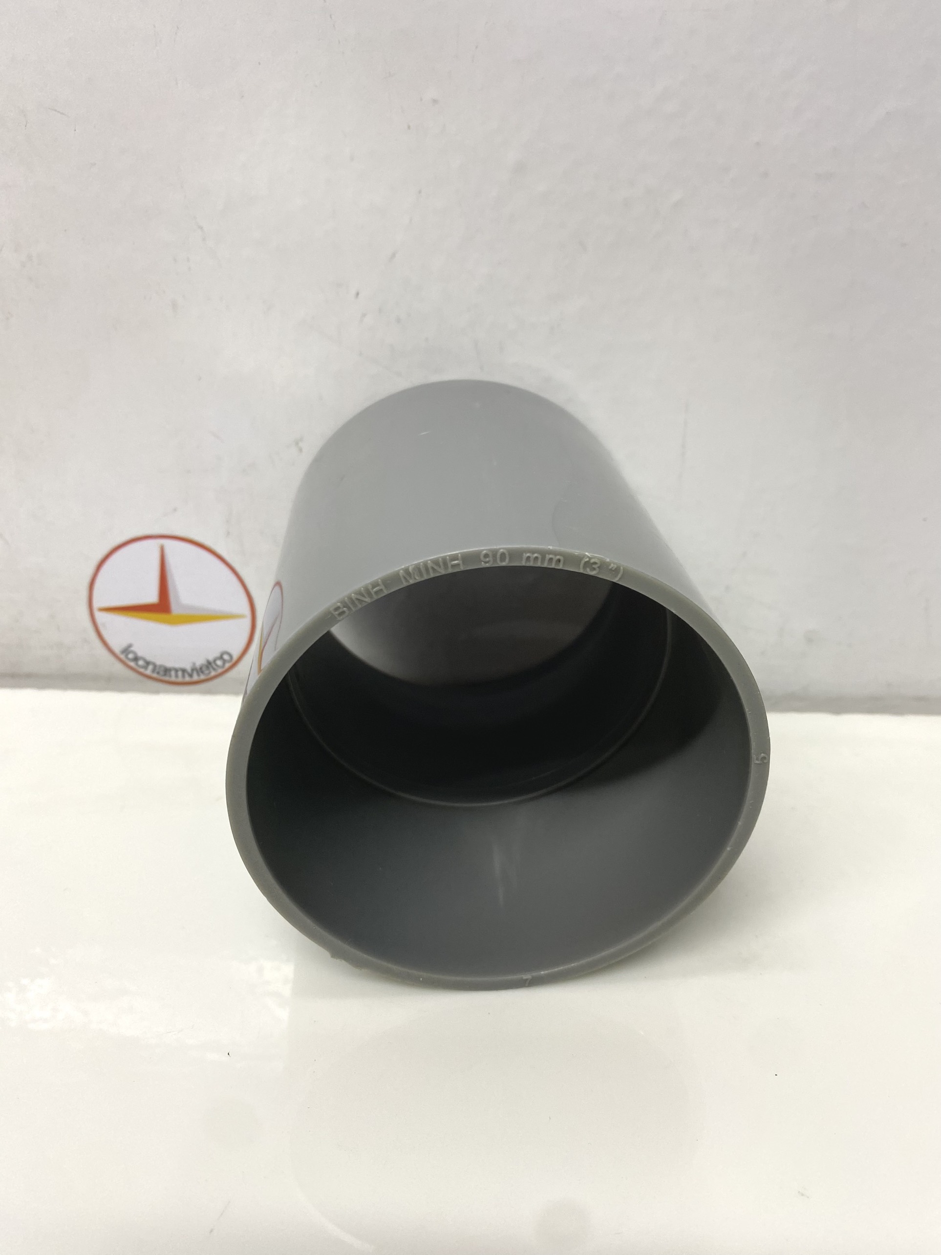 Nối 90 nhựa PVC Bình Minh (Plaint Socket)_N90M