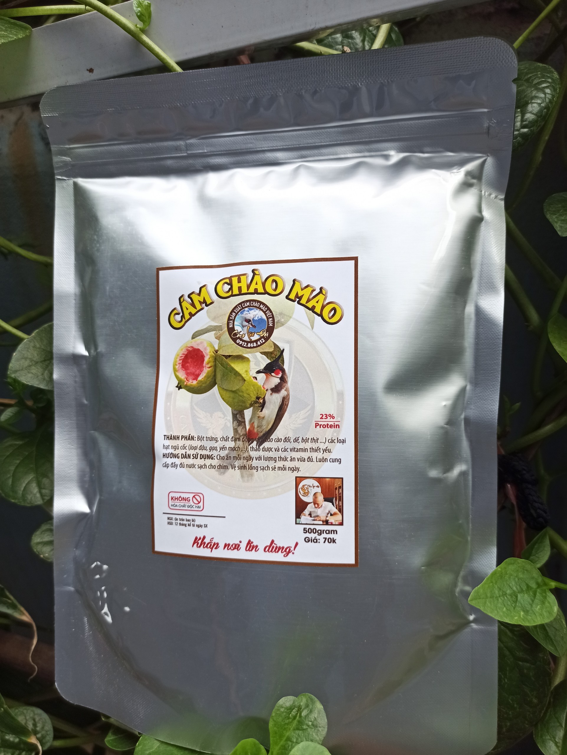 Cám chào mào mộc bổi lão đại gói 500gram