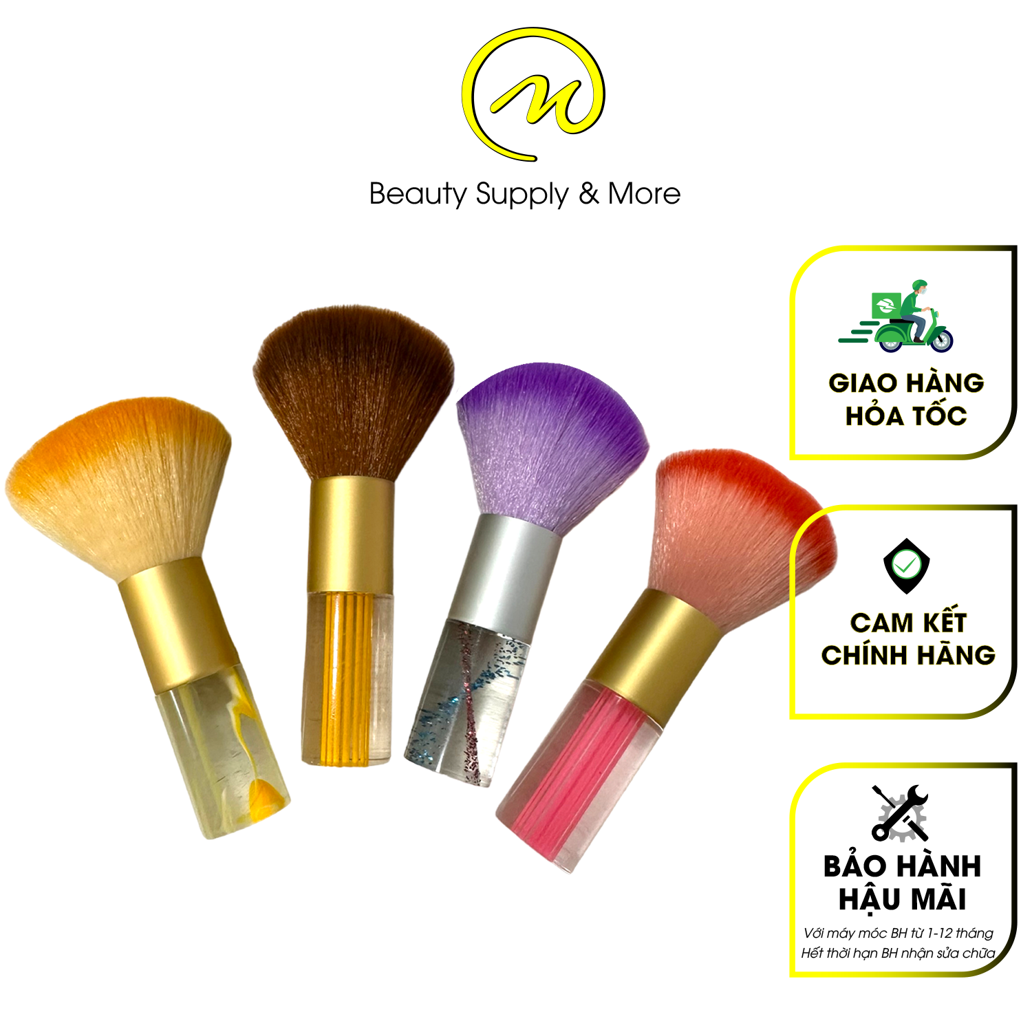 Cọ phủi bụi nail / cọ trang điểm
