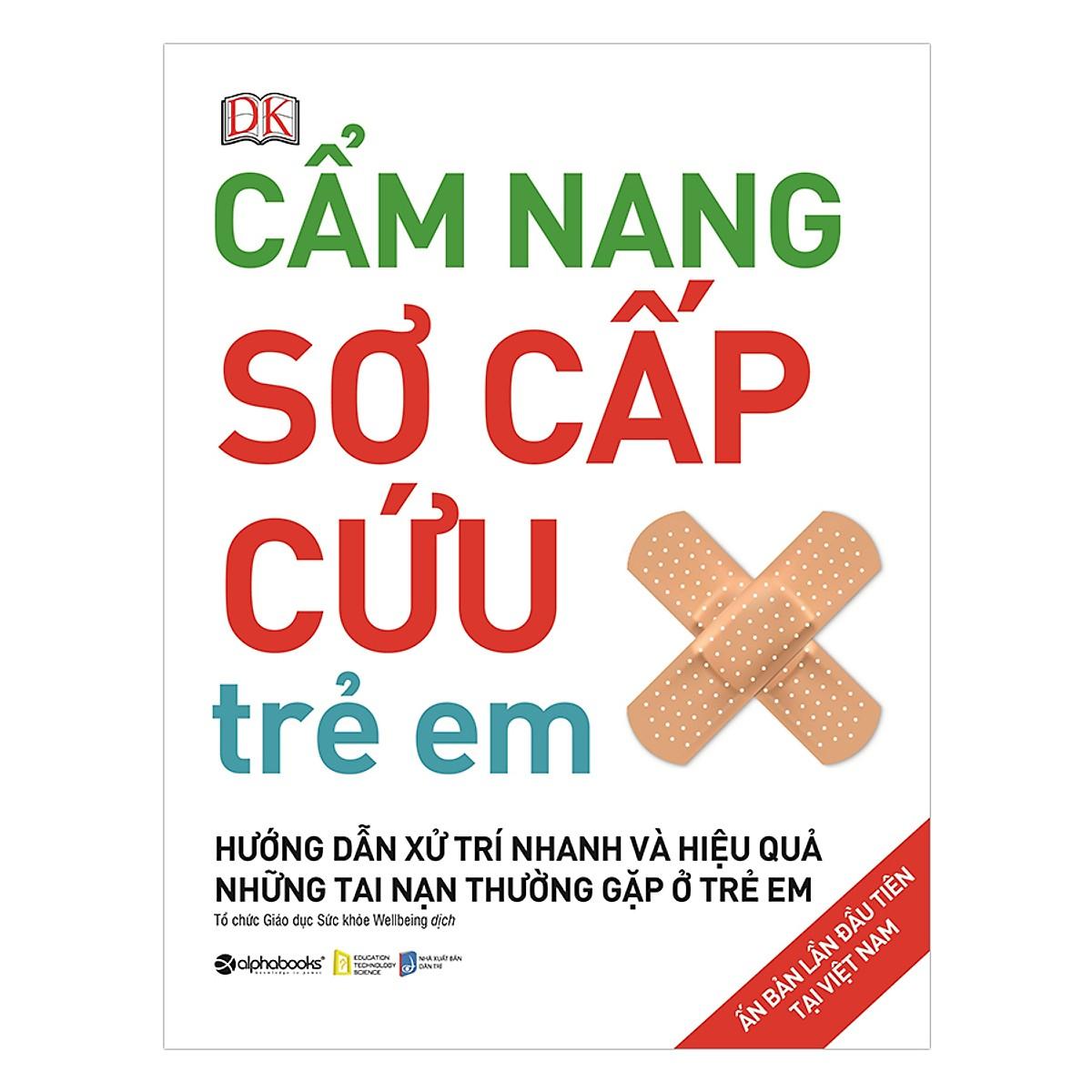 Sách - Cẩm nang sơ cấp cứu trẻ em