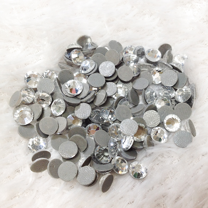 10 Hạt đá ủi áo size 7ly 7MM đá xoàn ủi nhiệt hong kong cao cấp đính kết trang phục quần áo thời trang hạt cườm đá ủi nhiều màu lấp lánh [GÓI 10 VIÊN]