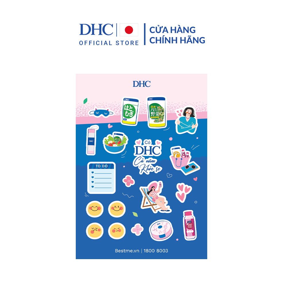 [HB Gift] [Hàng Tặng Không Bán] Sticker DHC trang trí siêu xinh xắn