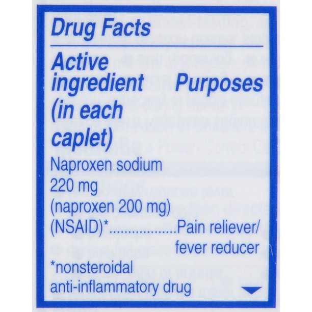 Aleve 220mg - 320 viên [Hàng Mỹ Chính Hãng]