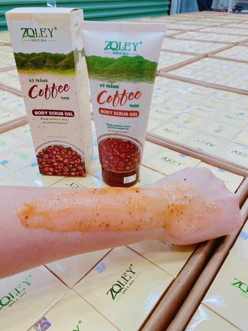 TẨY TẾ BÀO CHẾT ZOLEY CAFE 300G
