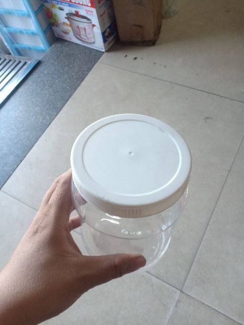 [HCM]Hủ Tròn Nhựa Duy Tân 1Kg2