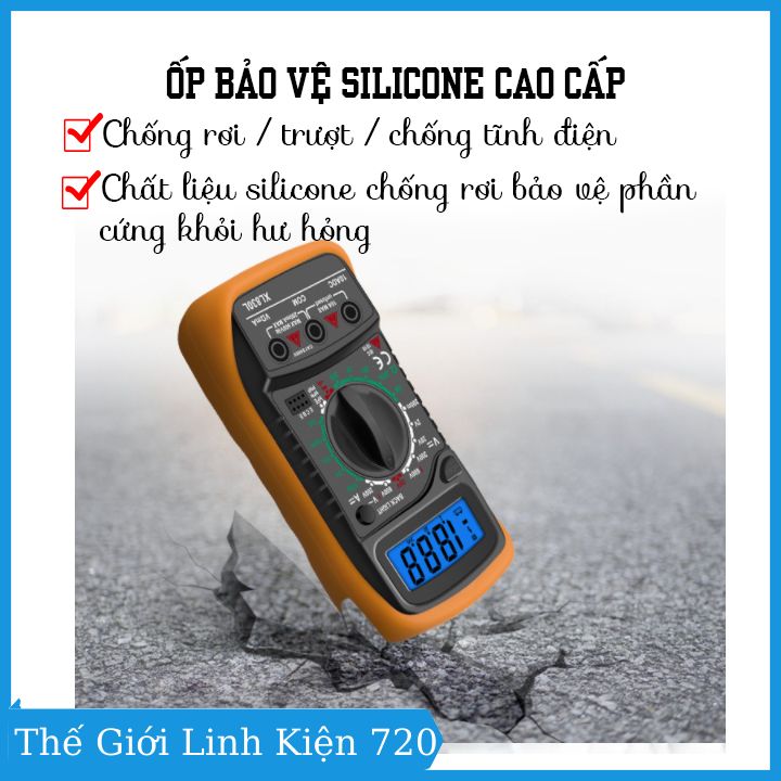 Đồng hồ đo điện tử vạn năng XL830L, đồng hồ đo điện đa năng, đo điện áp,.. hiển thị số, đồng hồ đo có kèm pin theo