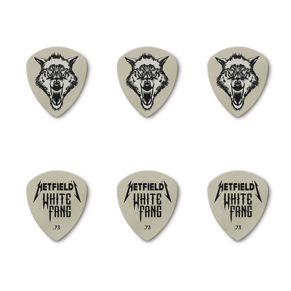 Pick gảy guitar chuyên nghiệp Dunlop White Fang - Nhập Khẩu Mỹ - Phân phối Sol.G