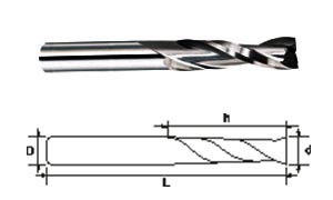 Mũi phay 2 me xoắn Fastart 6mm