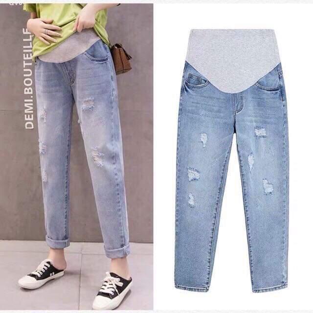 Quần Jeans Bầu Chất đẹp