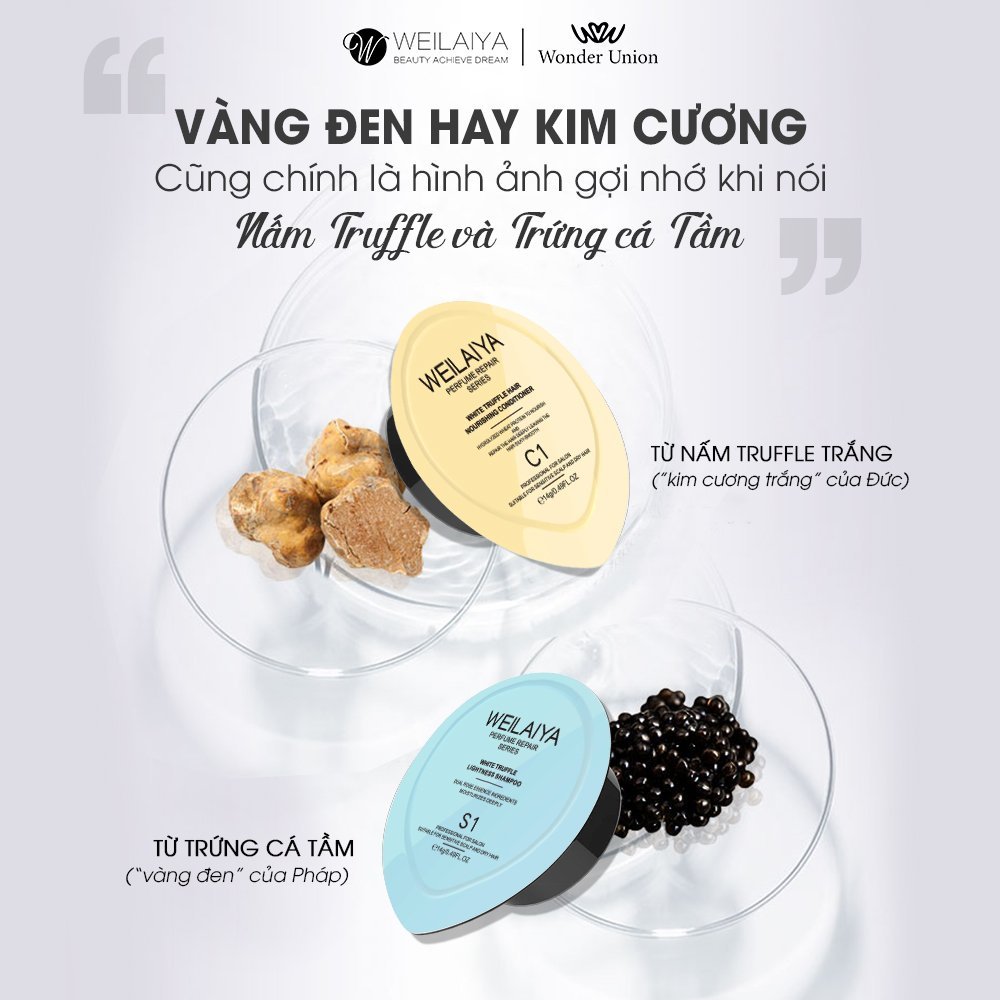 Dầu gội phục hồi đa tầng nấm truffle Weilaiya