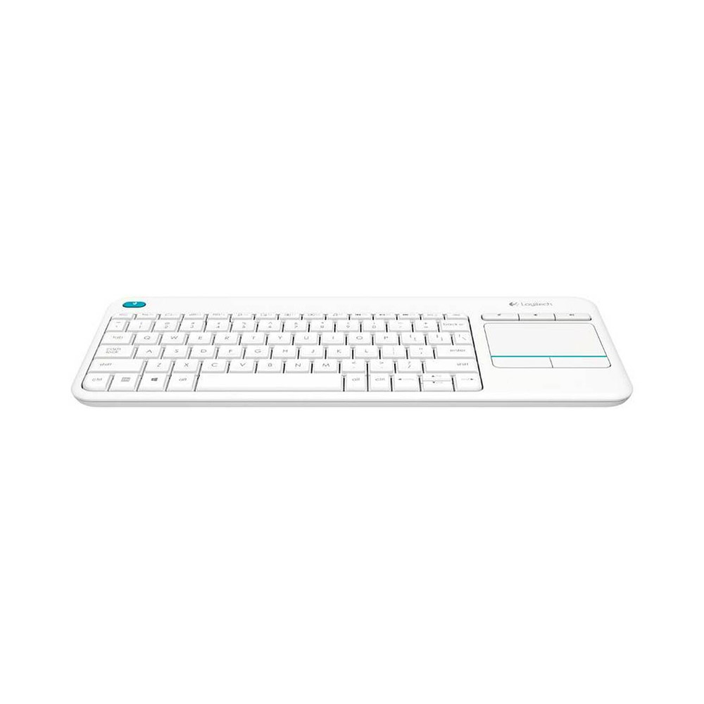 Keyboard Logitech K400 Plus Wireless (Black/White)-Warranty 12 months