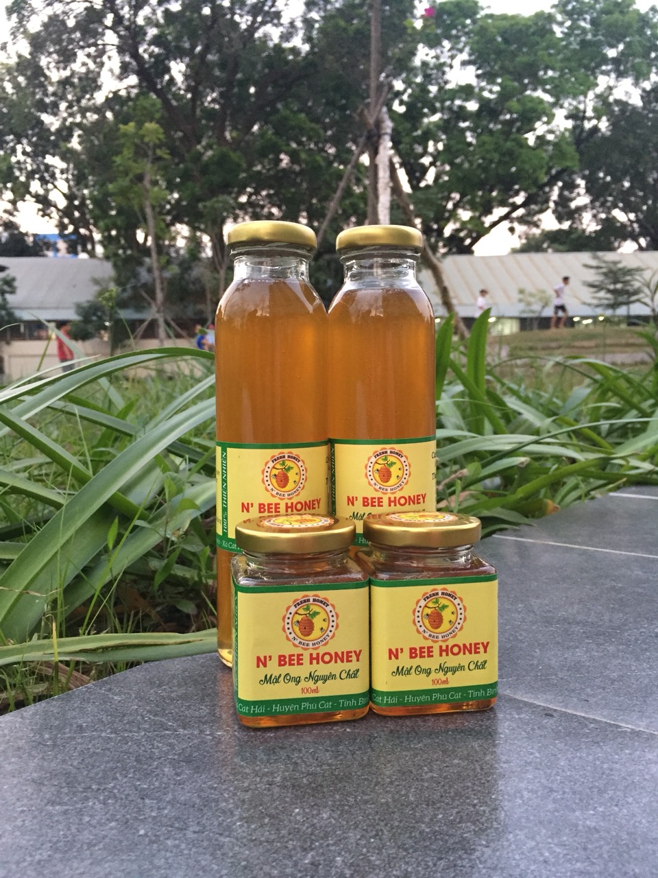 Mật ong nguyên chất Núi Bà - chai 350ml