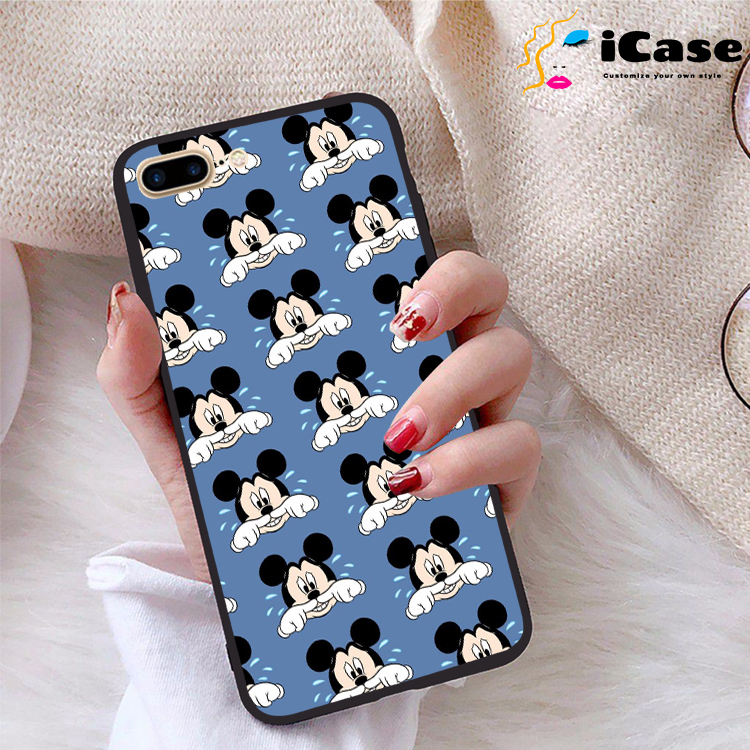 Ốp lưng iPhone 7 Plus viền dẻo TPU BST Hoạt Hình