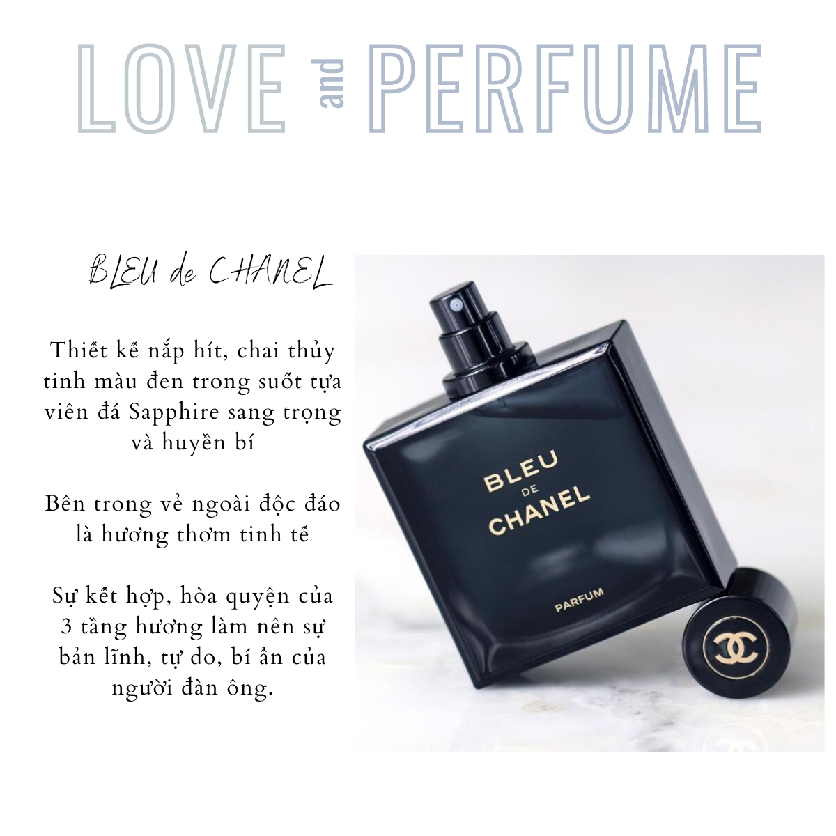 Mẫu nước hoa Chanel Bleu De Chanel Eau de Parfum 10ml