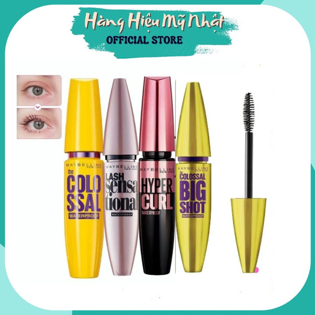 [AUTH] Mascara Maybeline Lash Sensational làm cong mi. Có sẵn