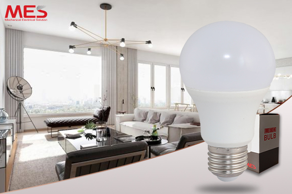 Đèn led bulb tròn 9W, 6500K